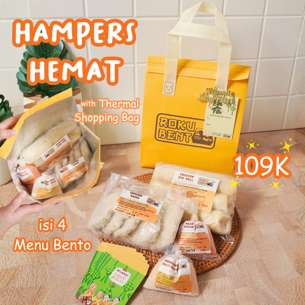 Hampers Lebaran Murah | Parcel Lebaran Makanan Frozen Food | Bingkisan Ramadan Siap Kirim | Hampers 