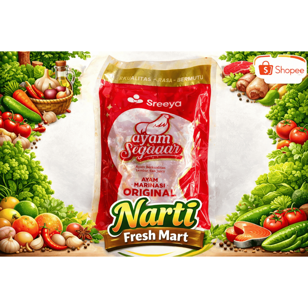 Ayam Sreeya Marinasi Original 1000g