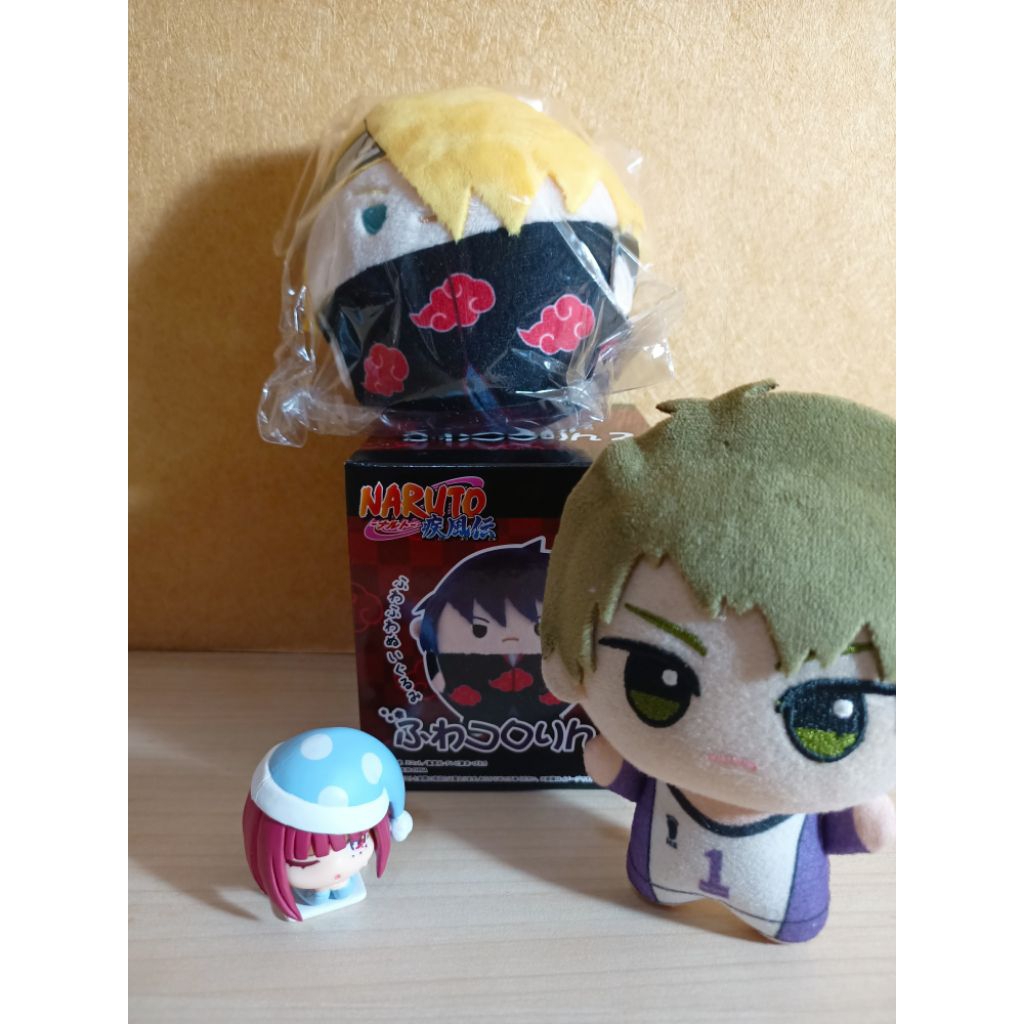 [READY] nunu haikyuu ushijima wakatoshi plushie fuwakororin fuwa s deidara naruto onemutan kana arim