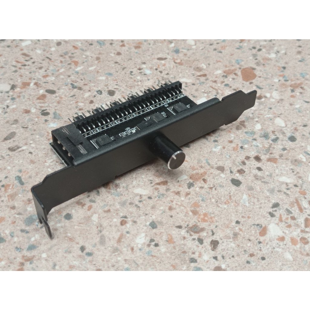 Power PCI Cooling Fan Speed Controller 6 Channels
