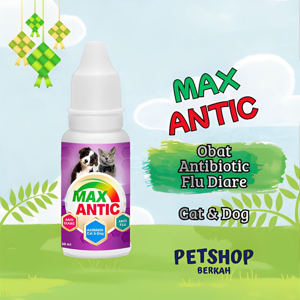 Obat Antibiotik Kucing dan Anjing | MAX ANTIC