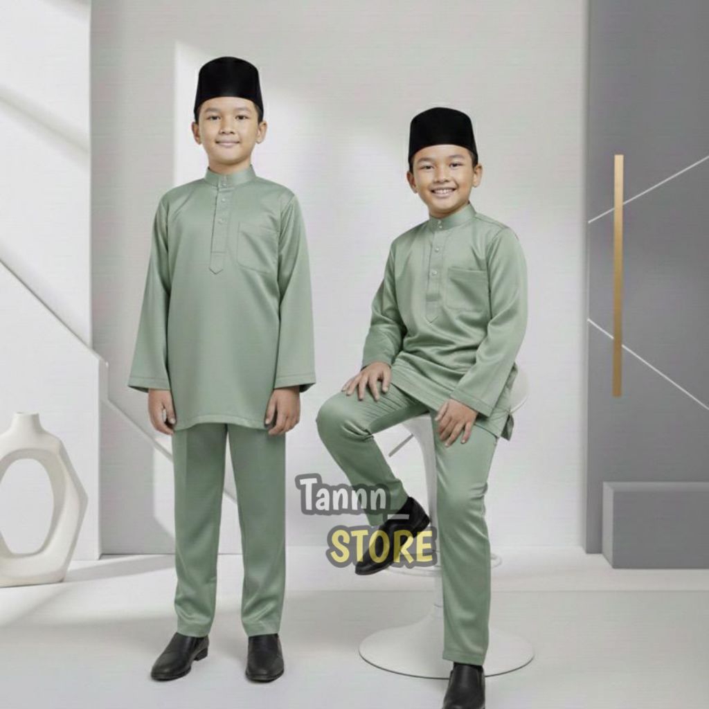 Baju anak pria teluk belanga Melayu/Baju anak pria muslim