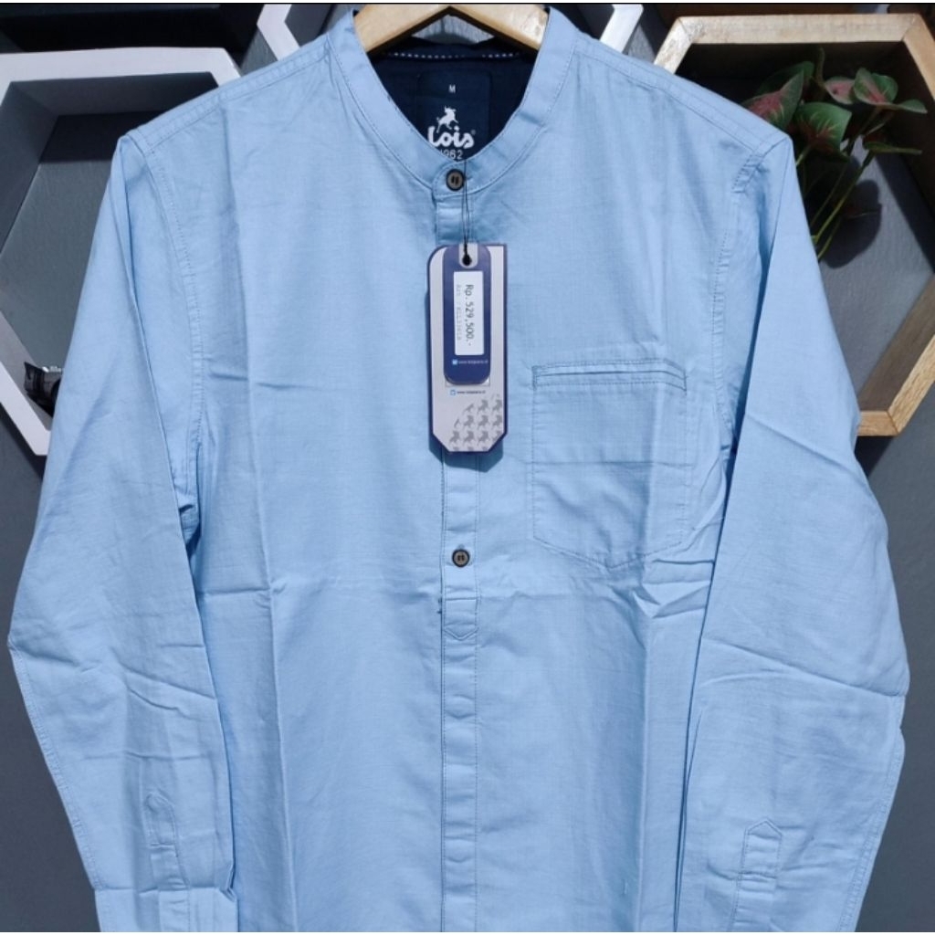 Lois original baju pria kemeja koko premium