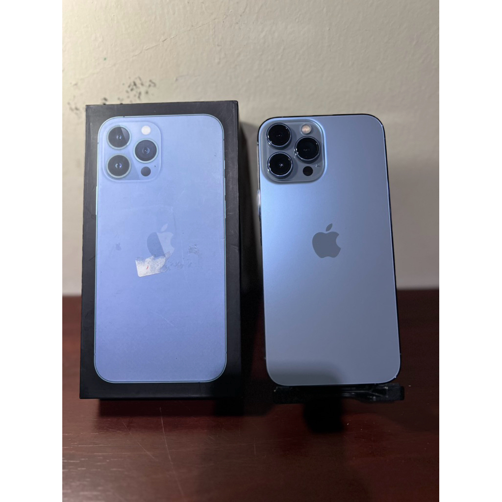 iPhone 13 Pro Max 256 Second Fullset - Mulus, Original, Fullset