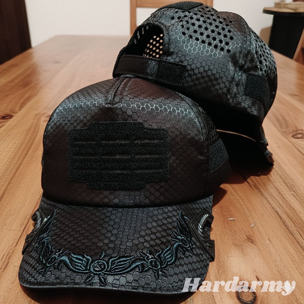 Terbaru|| Topi bordir Pamen AU| Topi Laser Tawon | Topi Coak Hitam | Topi Bordir Timbul ||