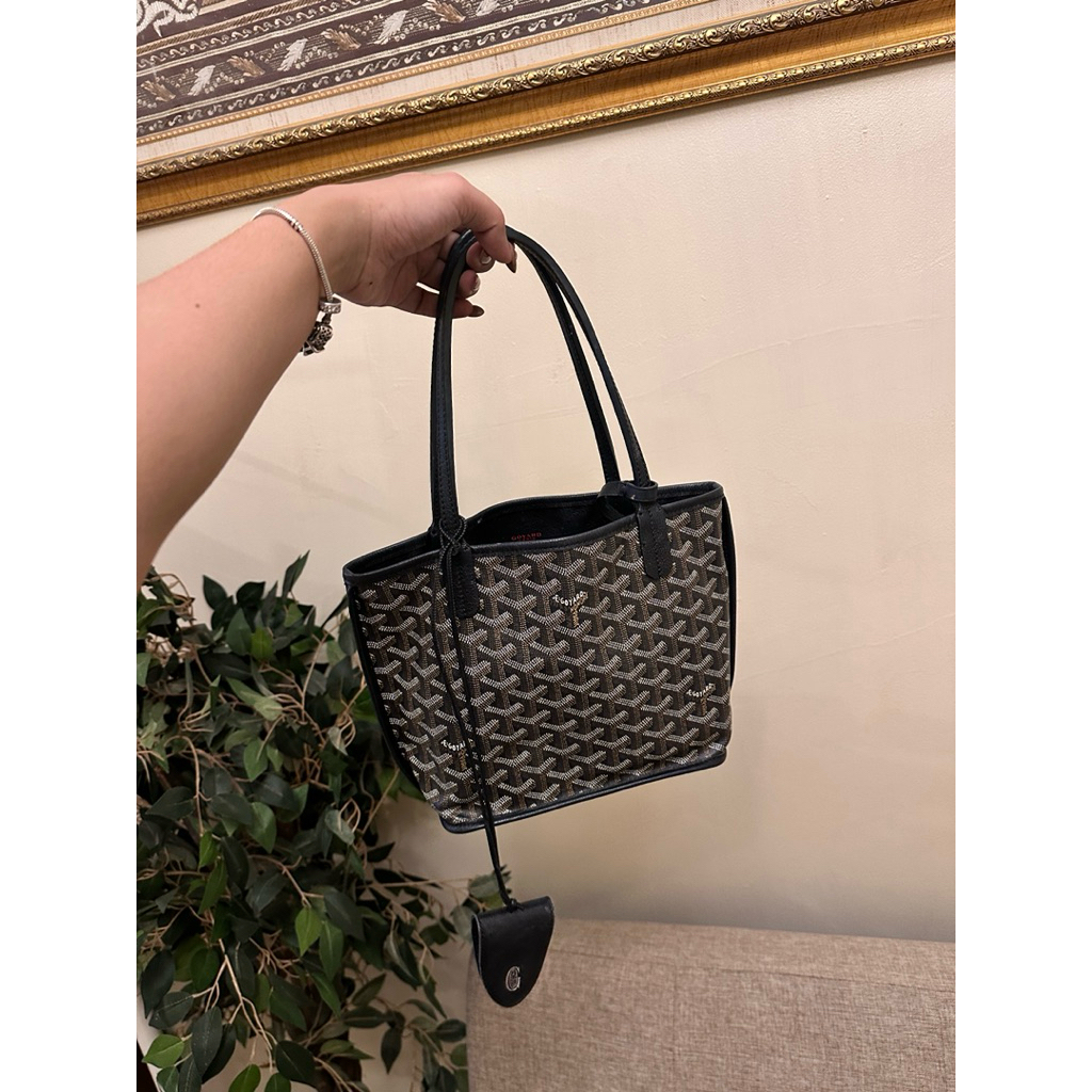 Goyard mini anjou black