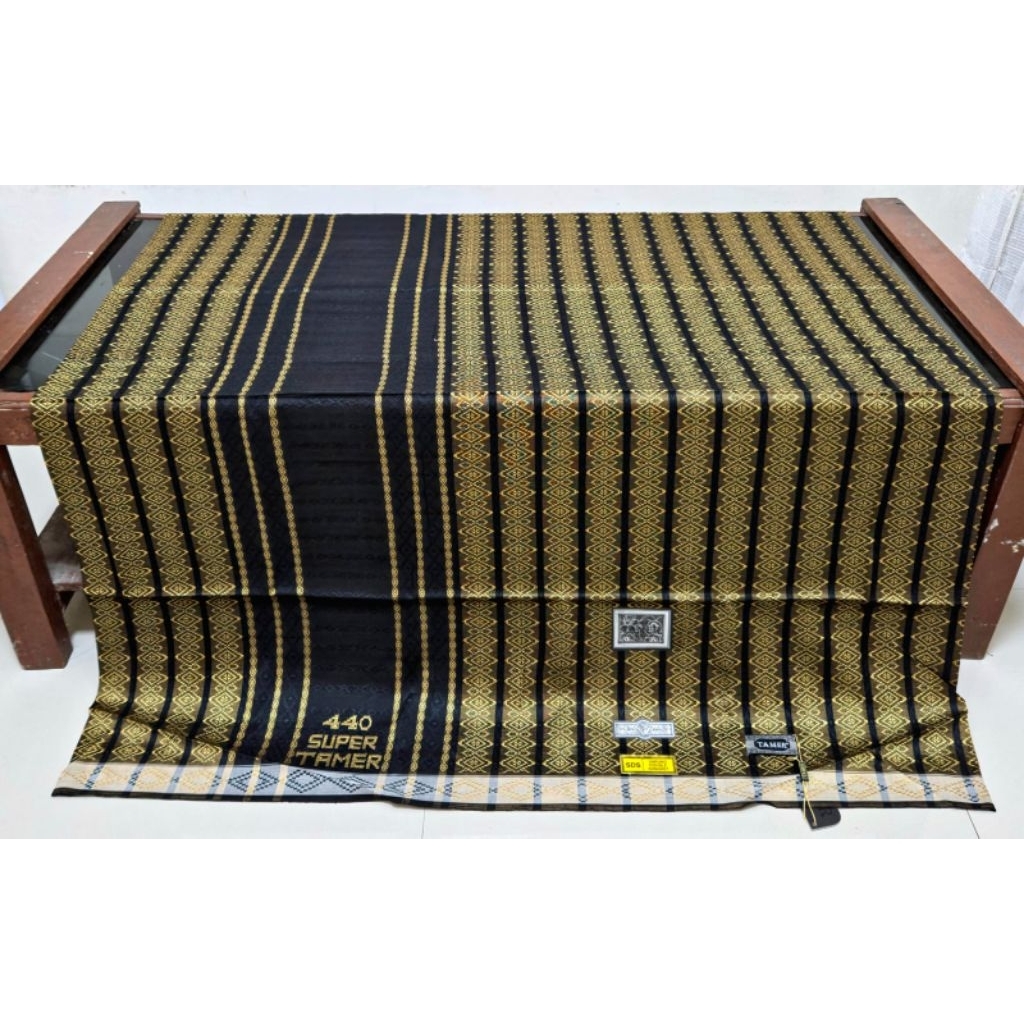 SARUNG TENUN SONGKET SUTERA ASLI SUPER TAMER 440 SDS CLASS NO 1 DI TAMER