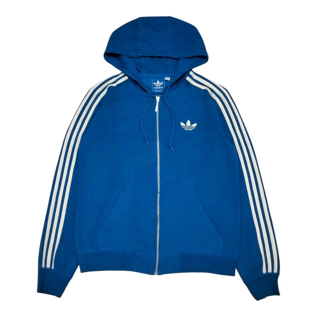 Zipper Hoodie ADIDAS Ringer Bunga / Trifoil / 3Foil Second Original