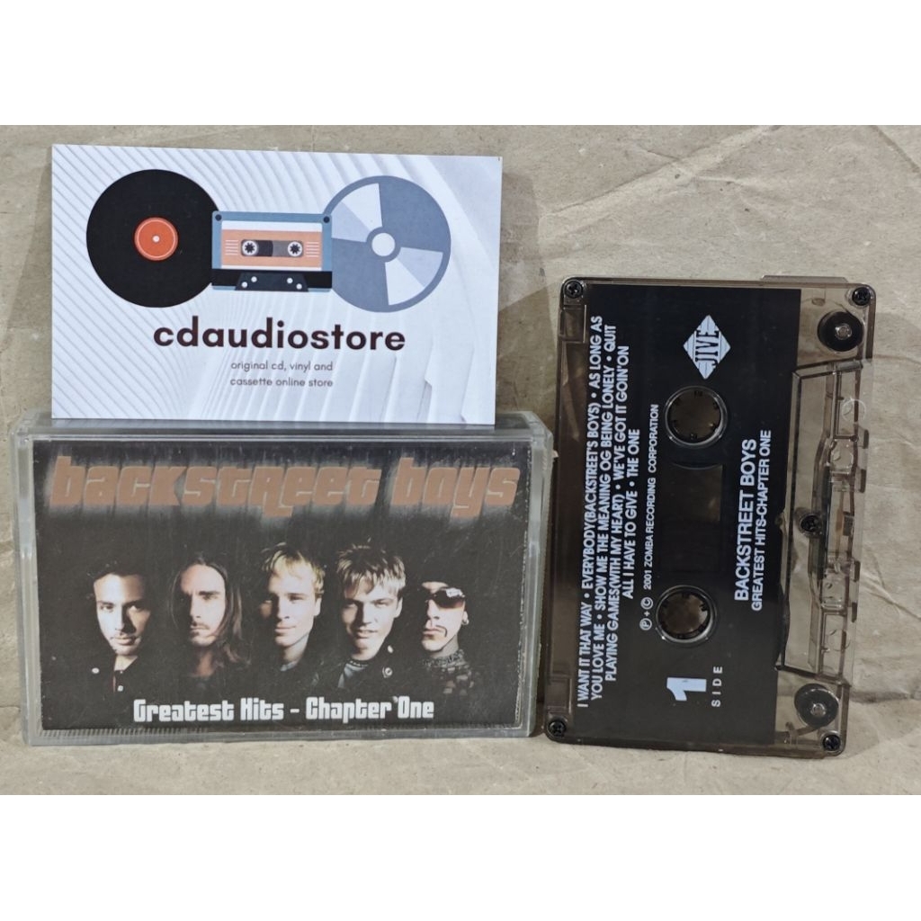 KASET PITA BACKSTREET BOYS - GREATEST HITS CHAPTER ONE