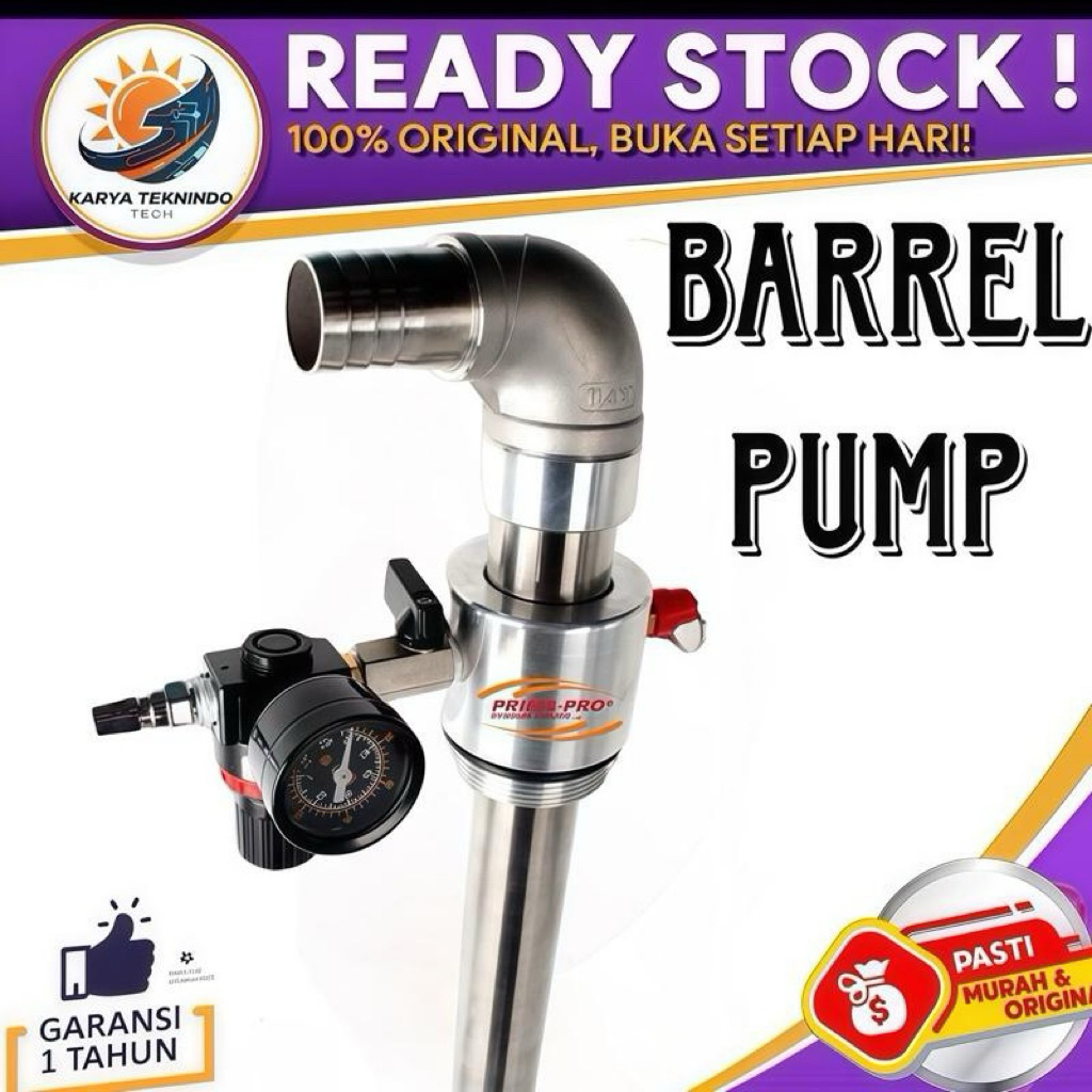 Barrel pump pneumatic stainles 304 pneumatic drum pump sus 304 40mm