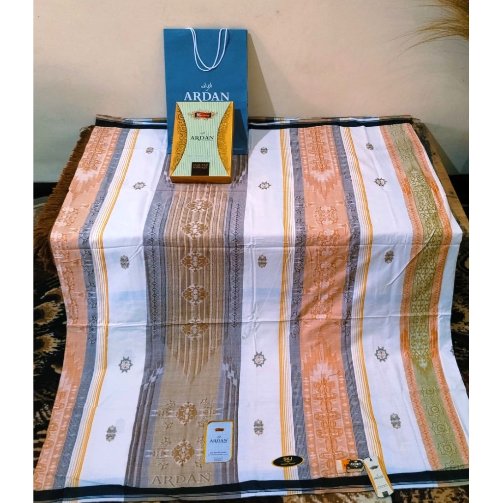 Lucky Sarung Ardan SKJ Motif Kembang Songket Terbaru