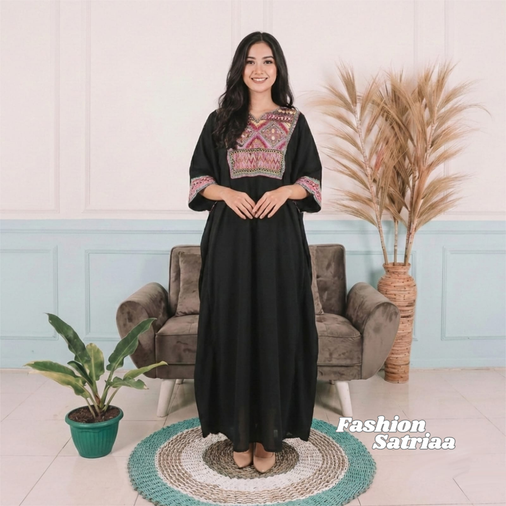 Fashion Satria - Kaftan Terbaru Kekinian | Kaftan Super Jumbo | Kaftan Kondangan Termurah