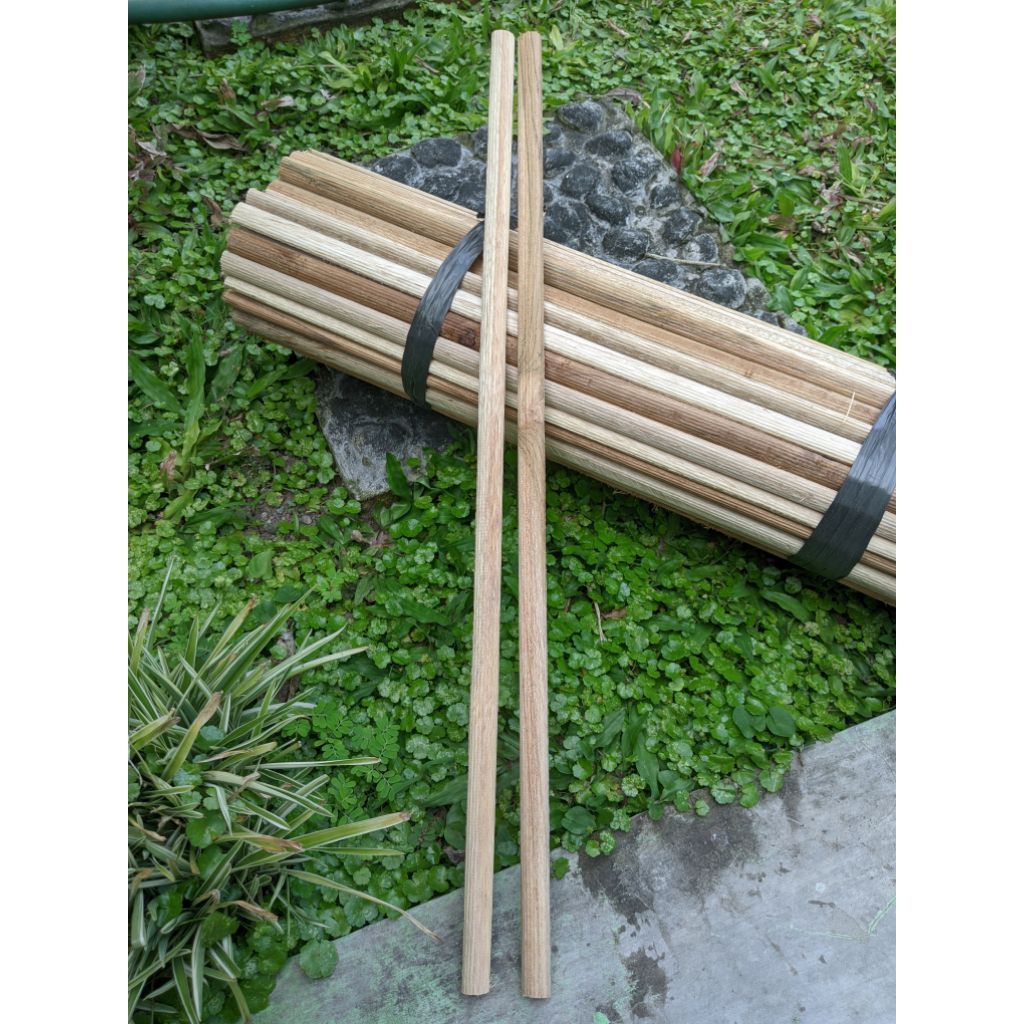 Tangkringan serut kayu jati tangkringan burung kenari semi oval