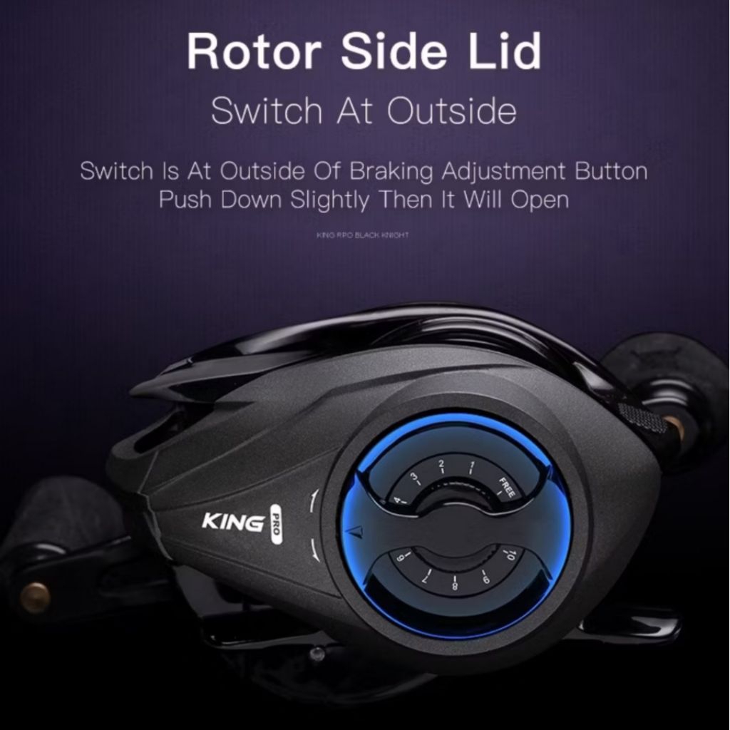 Kingdom kingpro reel pancing baitcasting