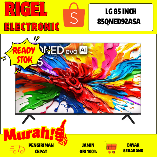 LG 85QNED92ASA QNED MiniLED SMART TV 85 INCH UHD 4K DOLBY VISION AI