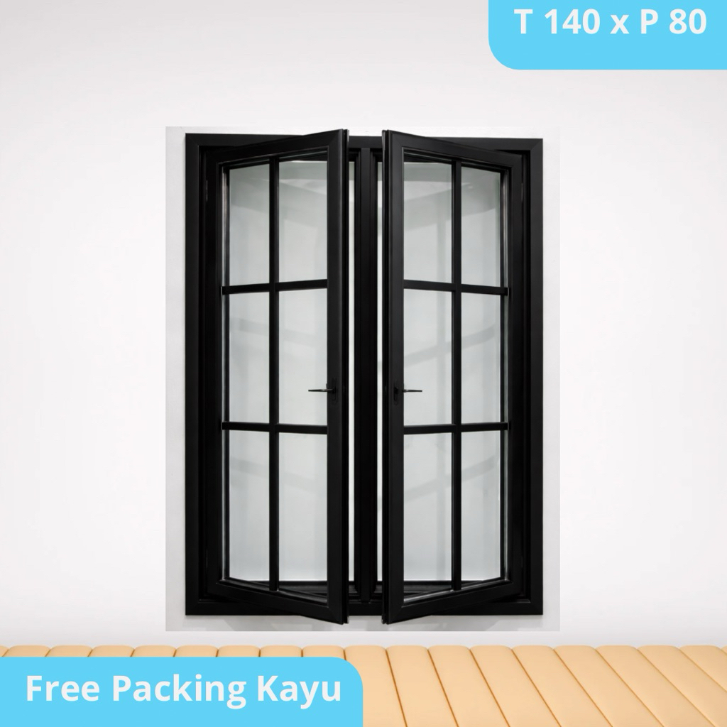 Jendela 2 Daun Ormanen T 140 x L 80