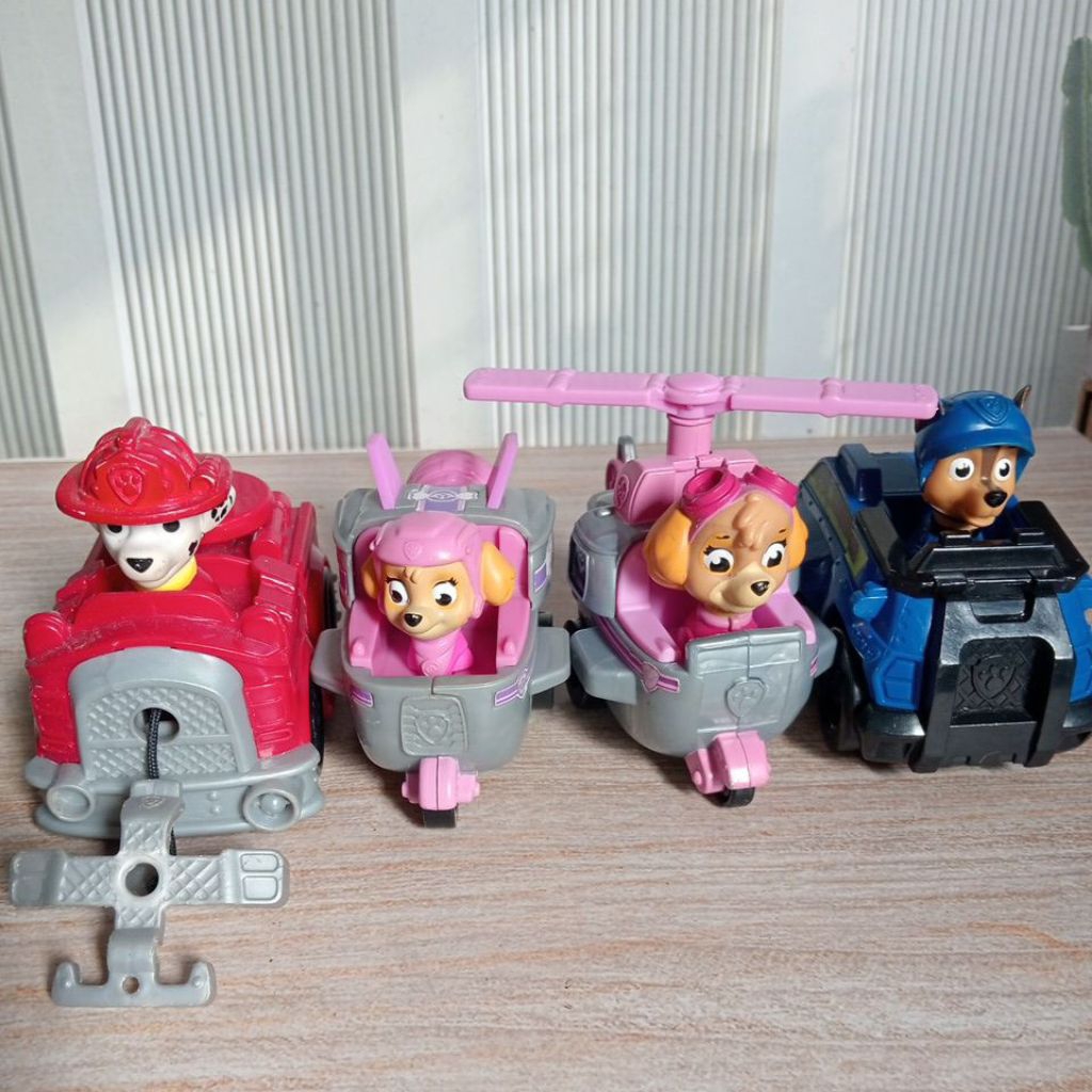 Paw patrol mini vehicle preloved