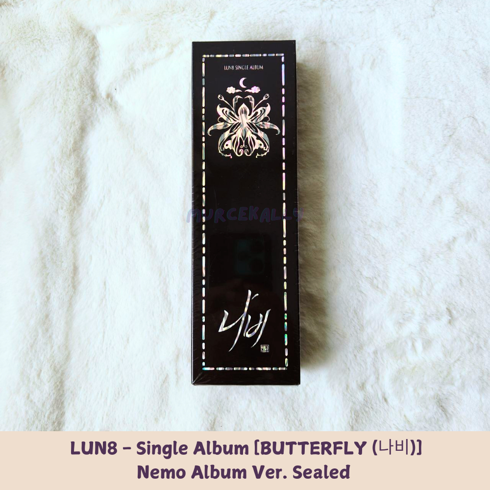 [LAST STOCK] LUN8 - Single Album [BUTTERFLY] Nemo Album Ver. Sealed
