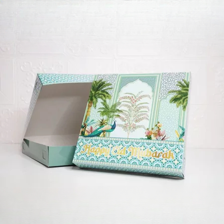 10 Pcs Dus Kue Lebaran Idul Fitri Ukuran 25 x 25 x 5cm