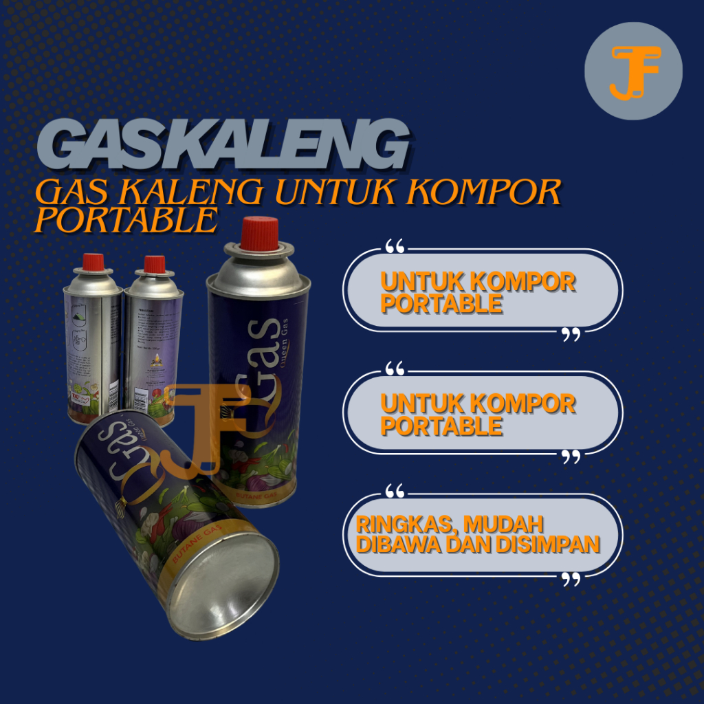 Gas Kaleng Queen / Gas Kaleng Portable / Gas Kaleng Portable 225 Gram