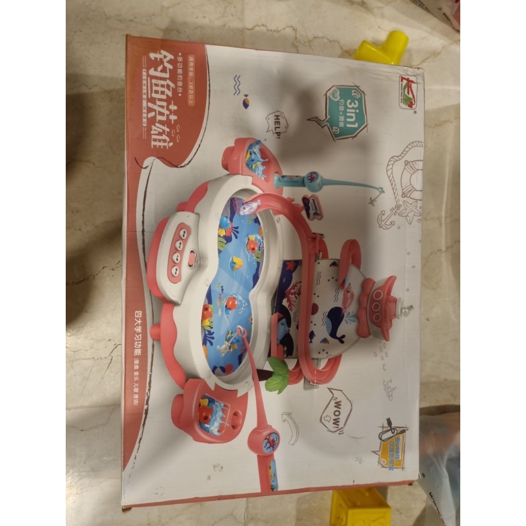 Mainan Anak Mancing Ikan Elektrik