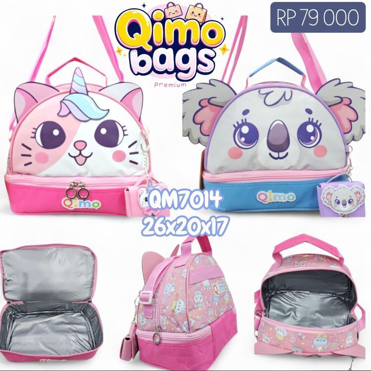 QM 7014 - LUNCH BAG VAL ANTI AIR TAHAN PANAS, FREE TALI PANJANG