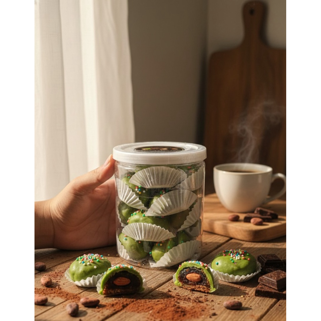 Kurma Chocolate / Kurma Cokelat / Kue Lebaran / Cokelat / Camilan Lebaran / Kue / Kurma