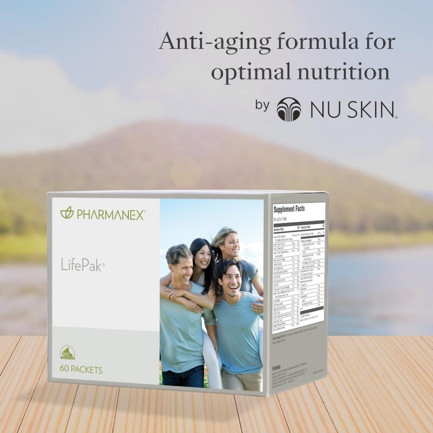 (1 BOX LIFEPAK) Lifepack 30 Kapsul Suplemen Kesehatan Segel Original Exp 2027