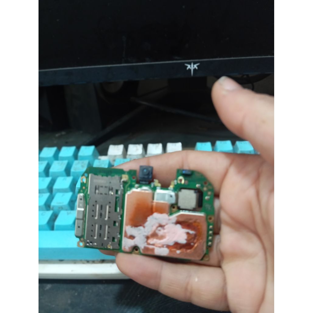 mesin vivo y15s matot segel