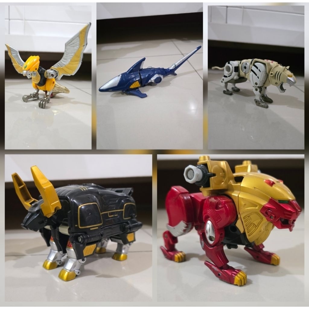 [ori] DX gaoranger megazord power rangers wild force DX gaoking part rare