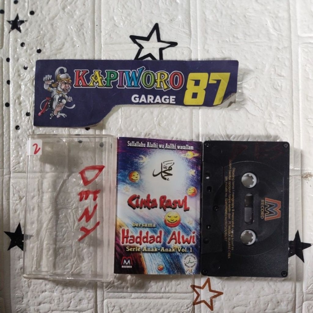 KASET PITA,,,,CINTA RASUL BERSAMA HADDAD ALWI SERIE ANAK-ANAK VOL. 1
