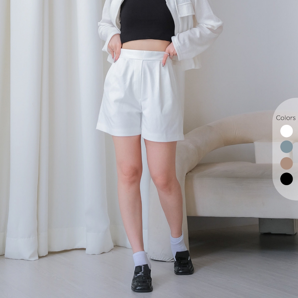 Isla Dreena Short Pants - Celana Pendek Wanita - Ponte Cotton