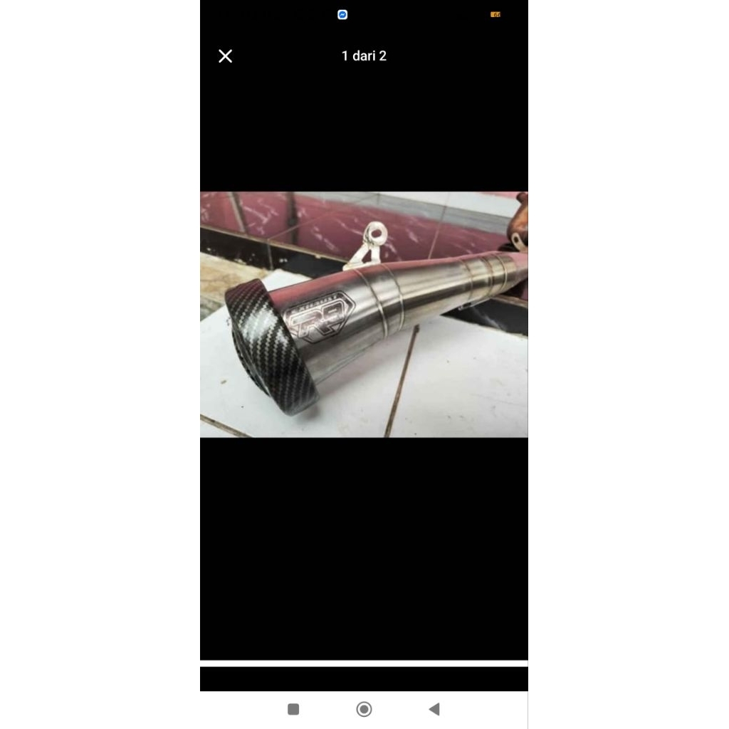 knalpot r9 buat ninja 250fi old