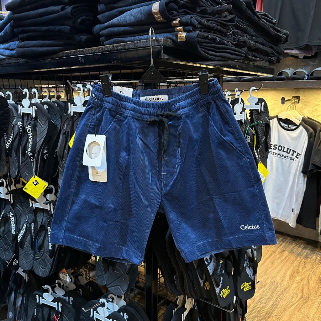 BOARDSHORT CORDUROY CELCIUS TERBARU/CELANA PENDEK COWOK DISTRO