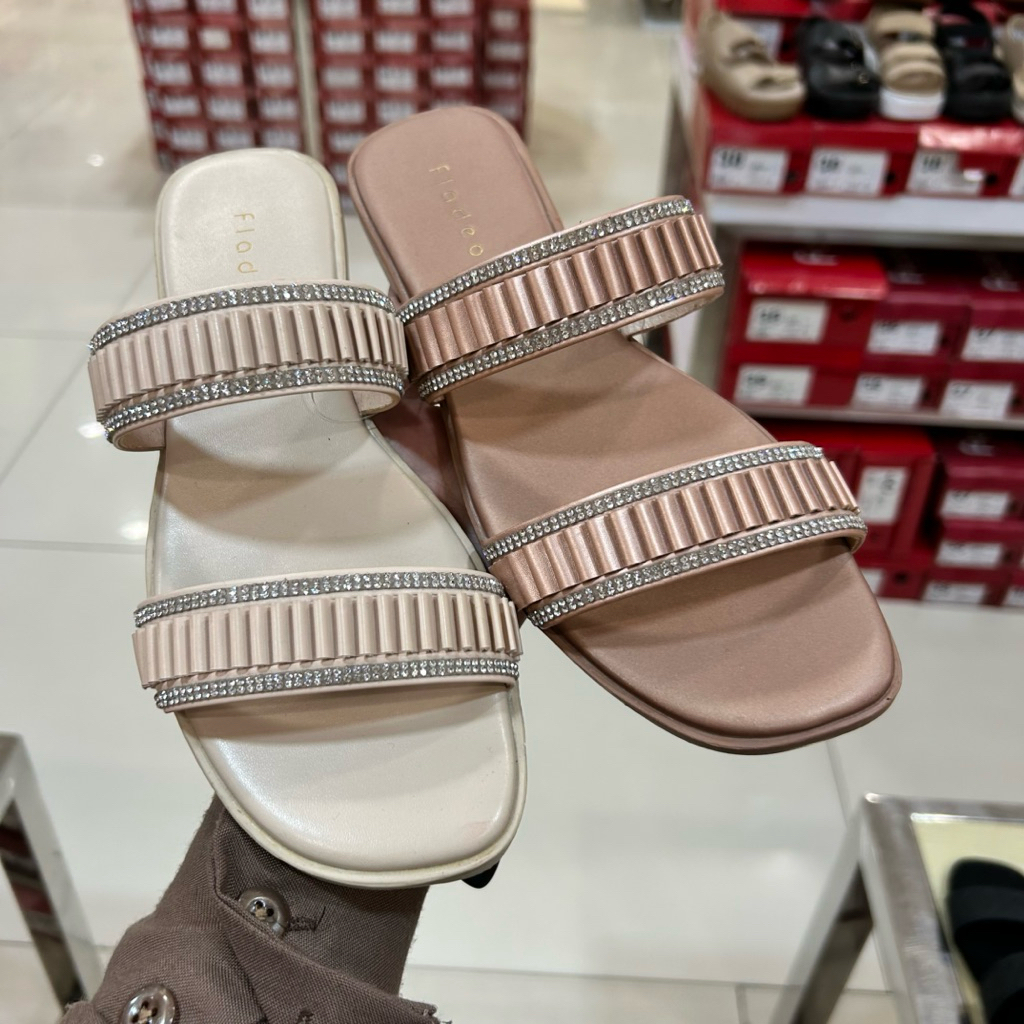sandal flat wanita FLADEO original