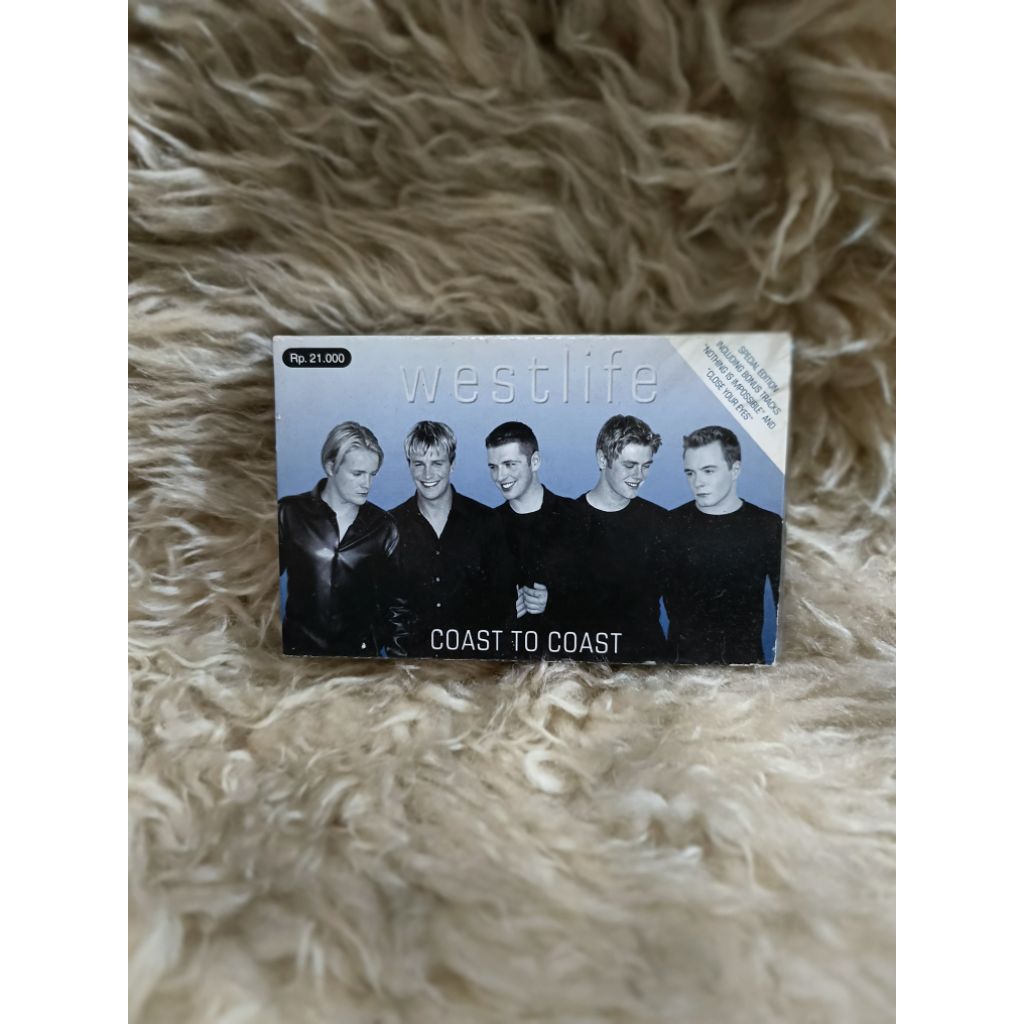 westlife coast to coast kaset pita