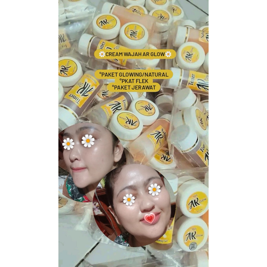 Cream wajah Ar glow