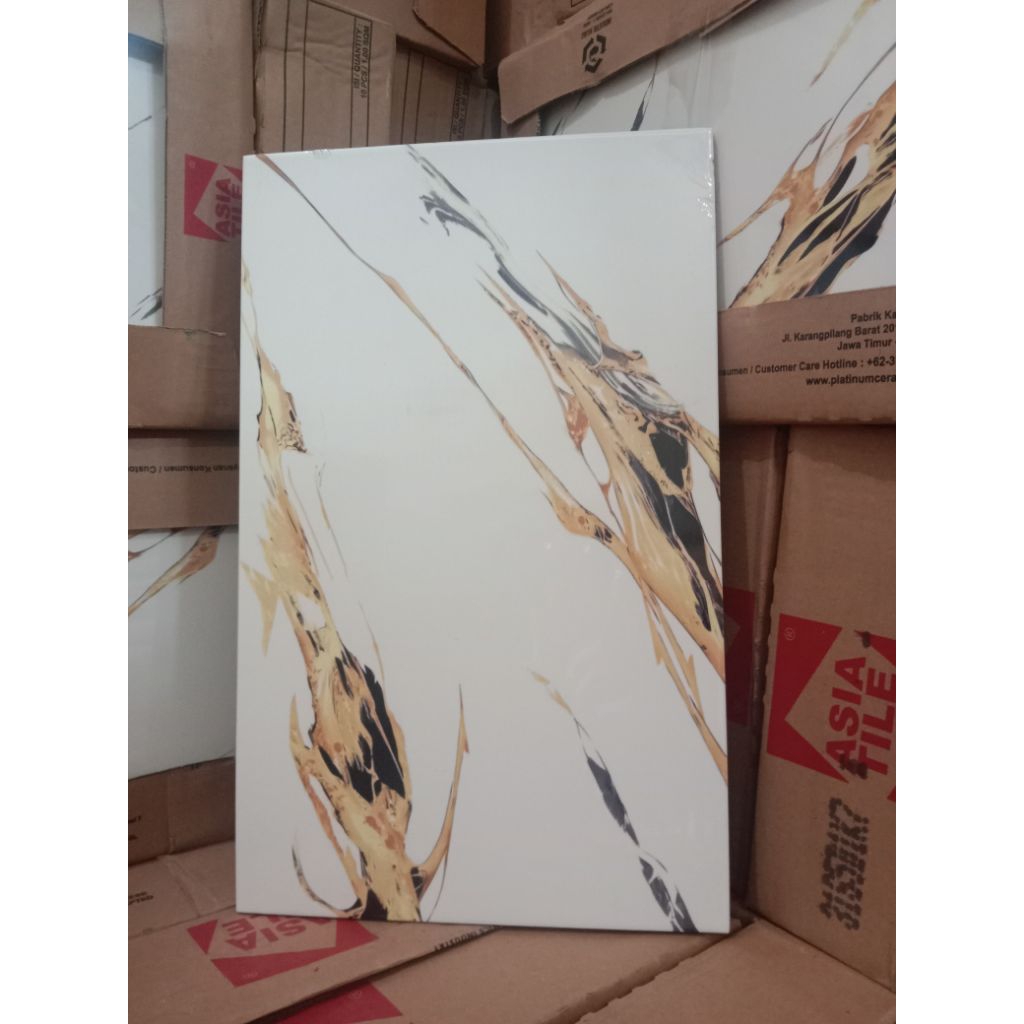 Keramik Dunding kamar Mandi Asia Emma Gold 25x40 kw2