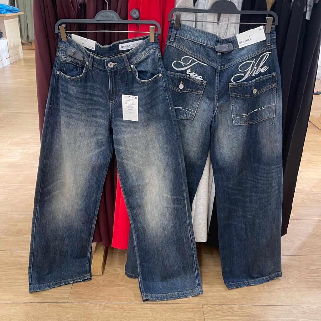 Jeans Boyfriend BERSHKA Women Jastip (jasa titip)