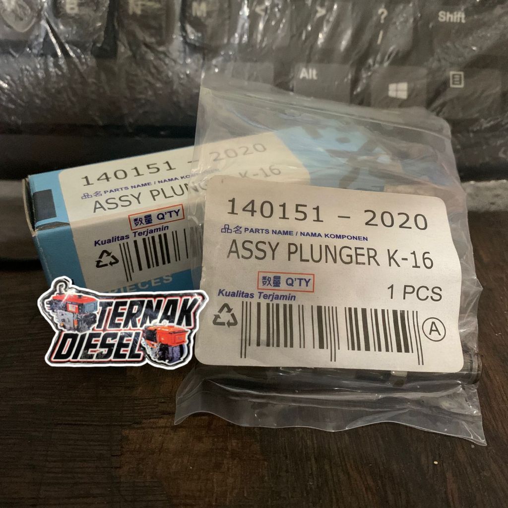 Plunger Assy K16 Kubota KND180/RD160 Zexel