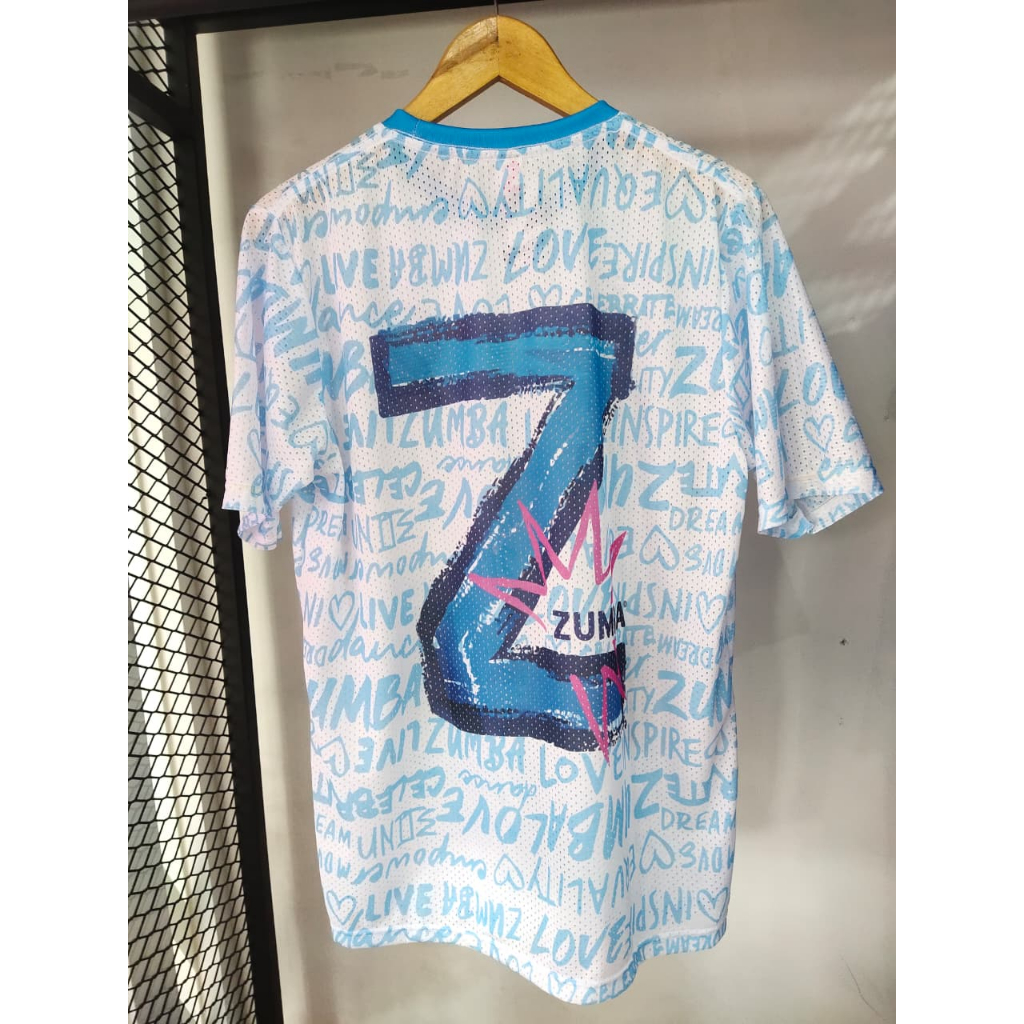 ZWEAR ATASAN ZUMBA BLUE SKY