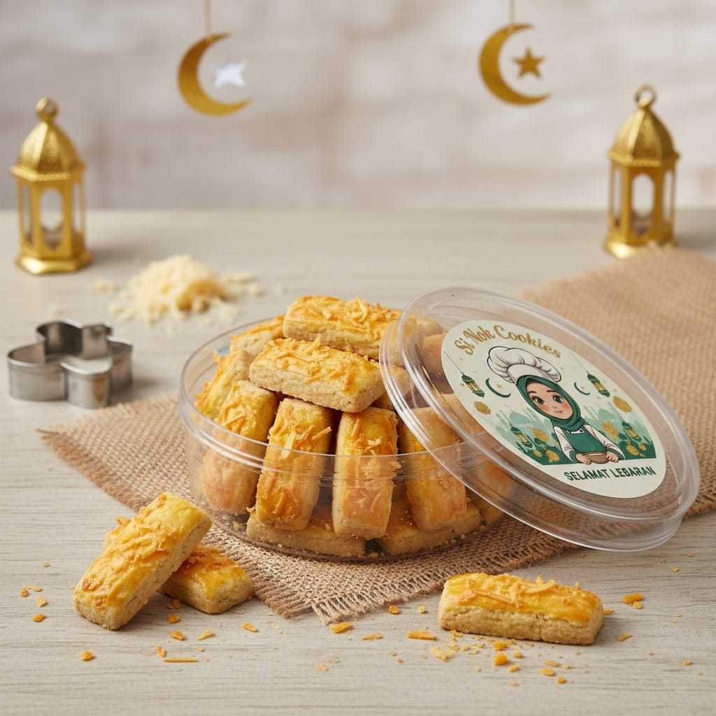 Kastengel Premium Keju Edam Parmesan Cheddar Lebaran