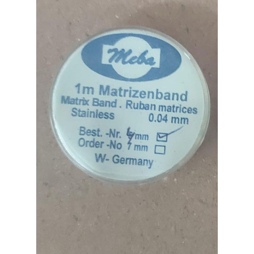 Matrix band roll dental