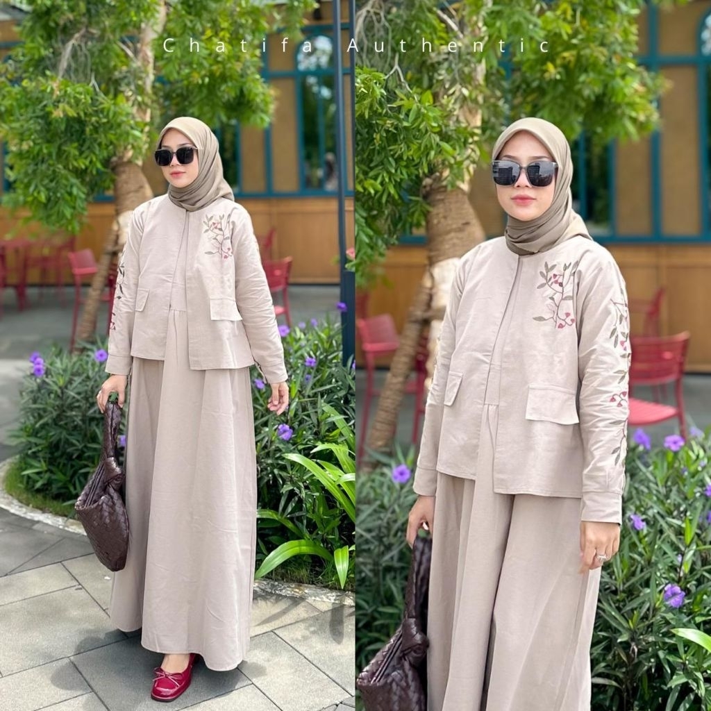 gamis sawirra by Chatifa