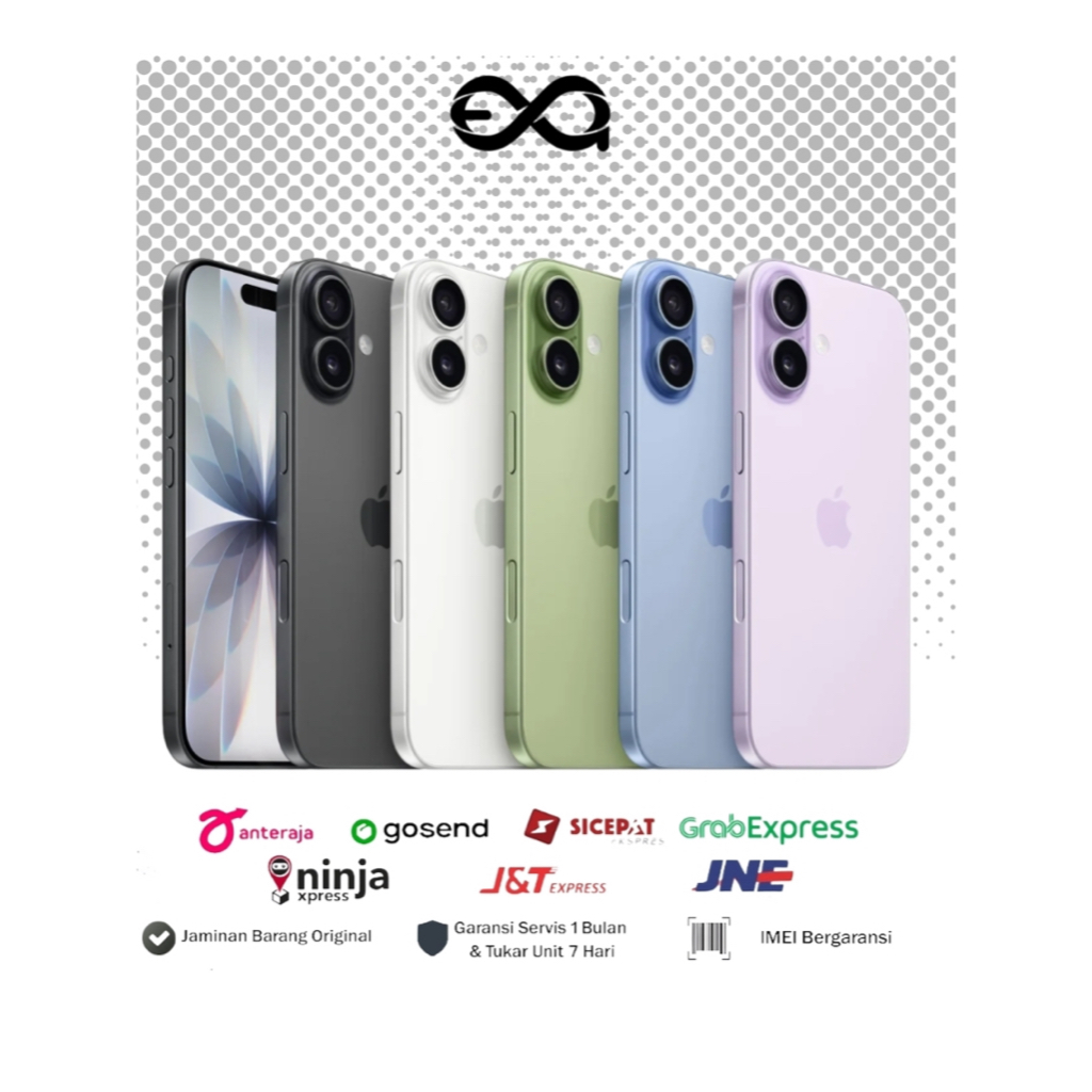 iPhone 17 256GB New & Second Like New Garansi Battery 85-100% iCloud Kosong Fullset