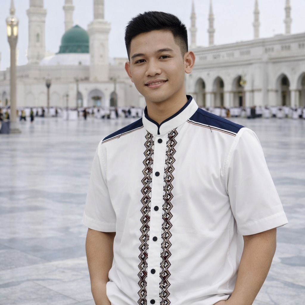 Baju koko syahdika lengan pendek pd08 dewasa