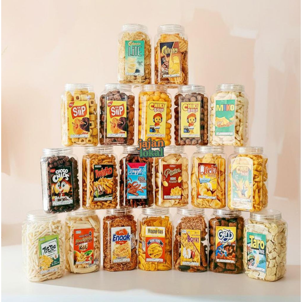 Aneka Snack Toples Jumbo 2000 ML
