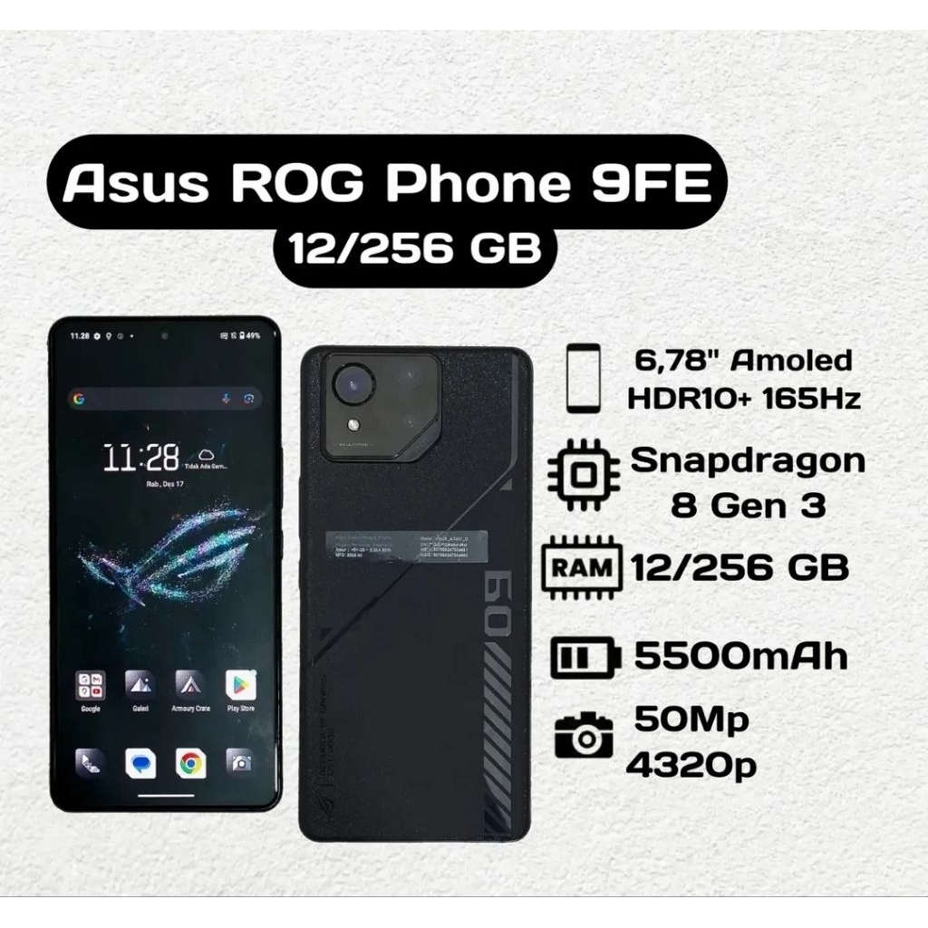 Asus ROG Phone 9 FE 12/256 GB Second