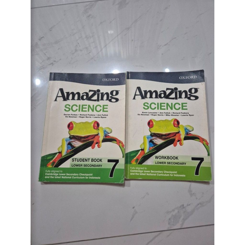 amazing science 7 (student book and workbook)