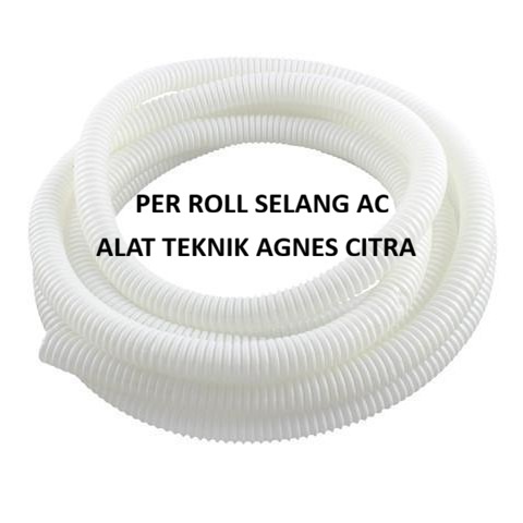 Per Roll Selang AC 1 Inch Selang Flexible Slang Pembuangan Conduit Pipa Pelindung Kabel Listrik 25 m